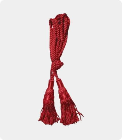 Bagpipe Cord Red Silk