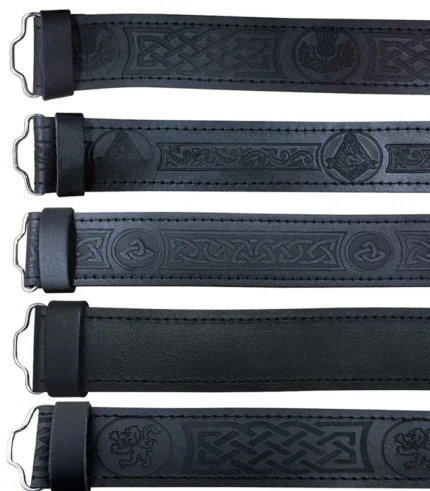 Black Leather Belt