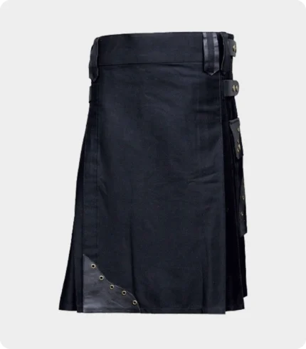 Box Pleated Hybrid Cargo Kilt