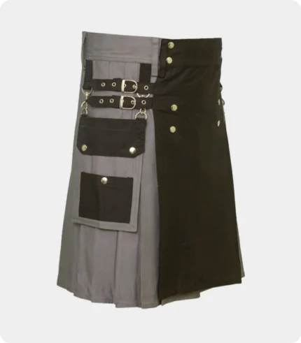 COLLUSION Checkerboard Revere Hybrid Kilt