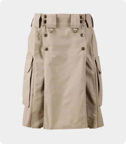 Khaki Combat Utility Kilt