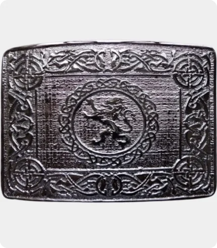 Lion Rampant Kilt Belt Buckle