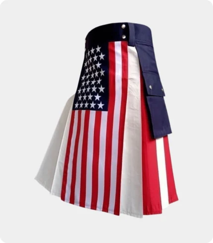 New American Flag Hybrid Utility Kilt