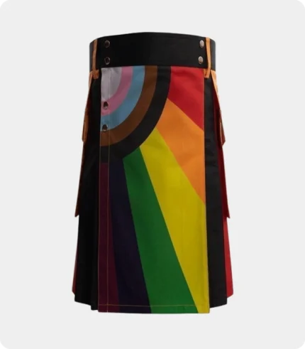 New Fashion Rainbow kilt For Men