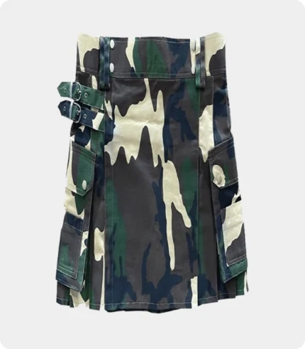 New Woodland Camo Kilt For Men