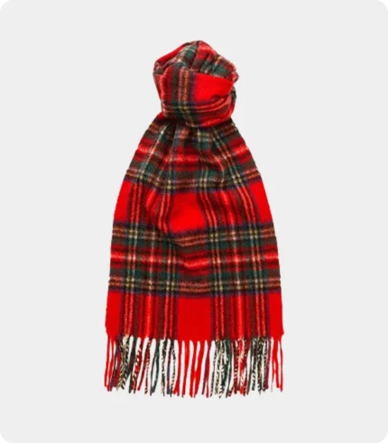 Premium Quality Royal Stewart Cashmere Tartan Scarf Design