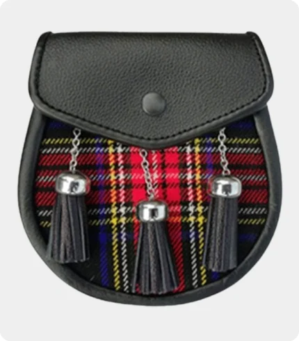 Premium Quality Scottish Tartan Kilt Sporran