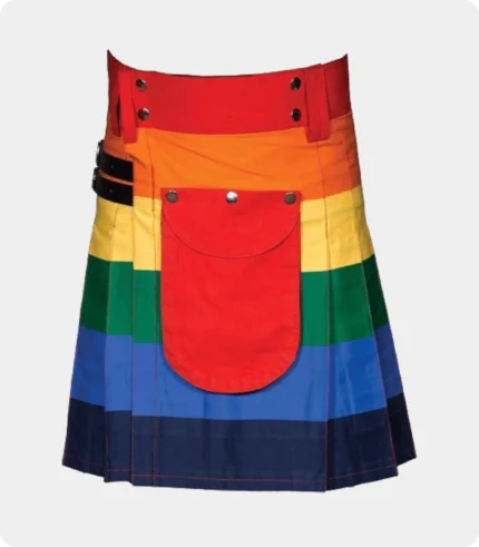 Pride Rainbow Hybrid Kilt