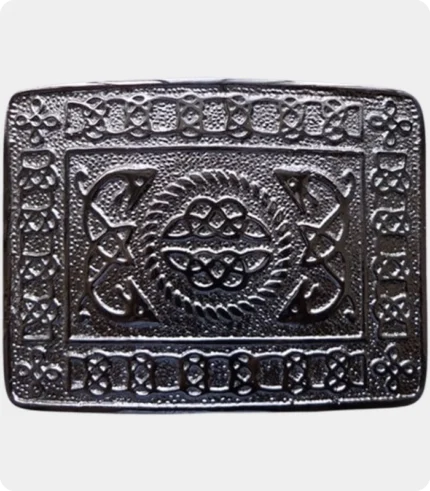 Serpent Celtic Knot Kilt Belt Buckle