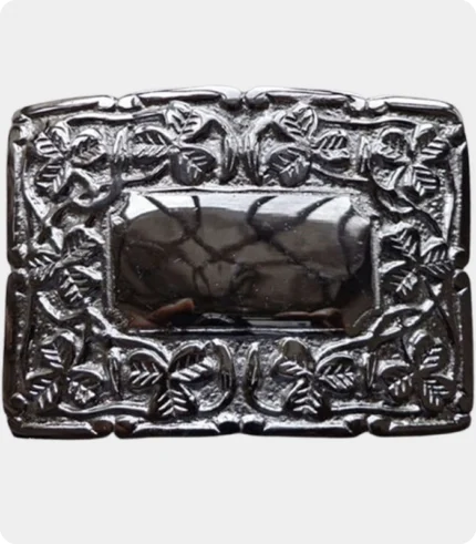 Shamrock Design Kilt Belt Buckle