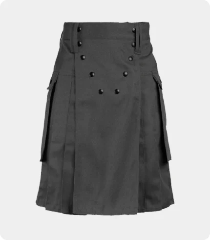 Spartan Gray Utility Kilt For Active Wear