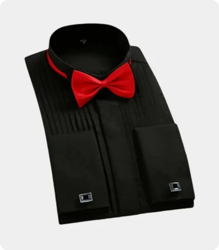 formal dress wedding shirt black