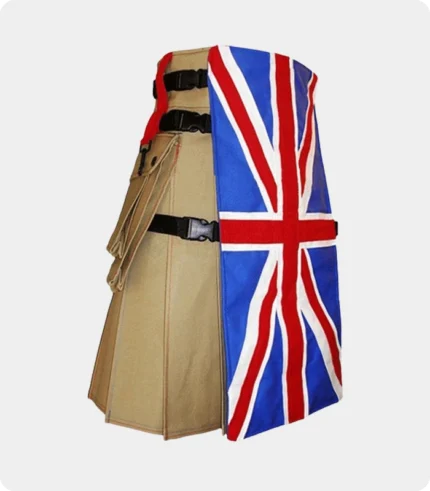 UK flag utility kilt