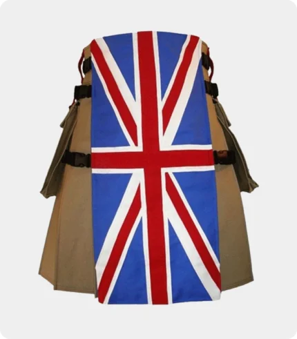 UK flag utility kilt